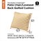 Classic Accessories Montlake FadeSafe Patio Chair/Loveseat Back Quilted Cushion, 25x22x4 Inch, Chamomile 62-064-CREAM-EC - alternate 8